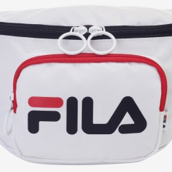 Fila Linear Logo Mini Hip Color - Miesten Muut Pussit - Valkoinen | FI-49557